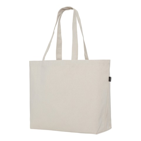 Stor Mulepose - Recycled Bomuld/Polyester Mix - Natur