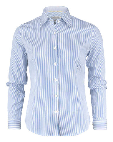 J. HARVEST & FROST YB50 Twill Skjorte - Dame - Stribet