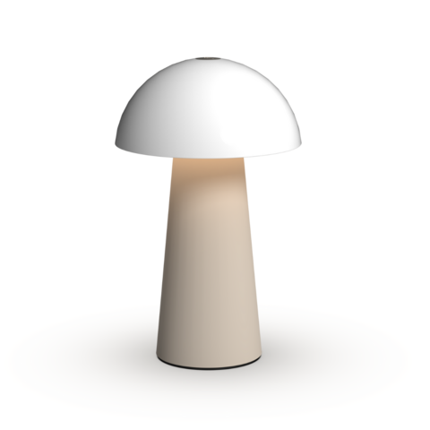 KREAFUNK Bello Lampe - Genanvendte materialer - Beige