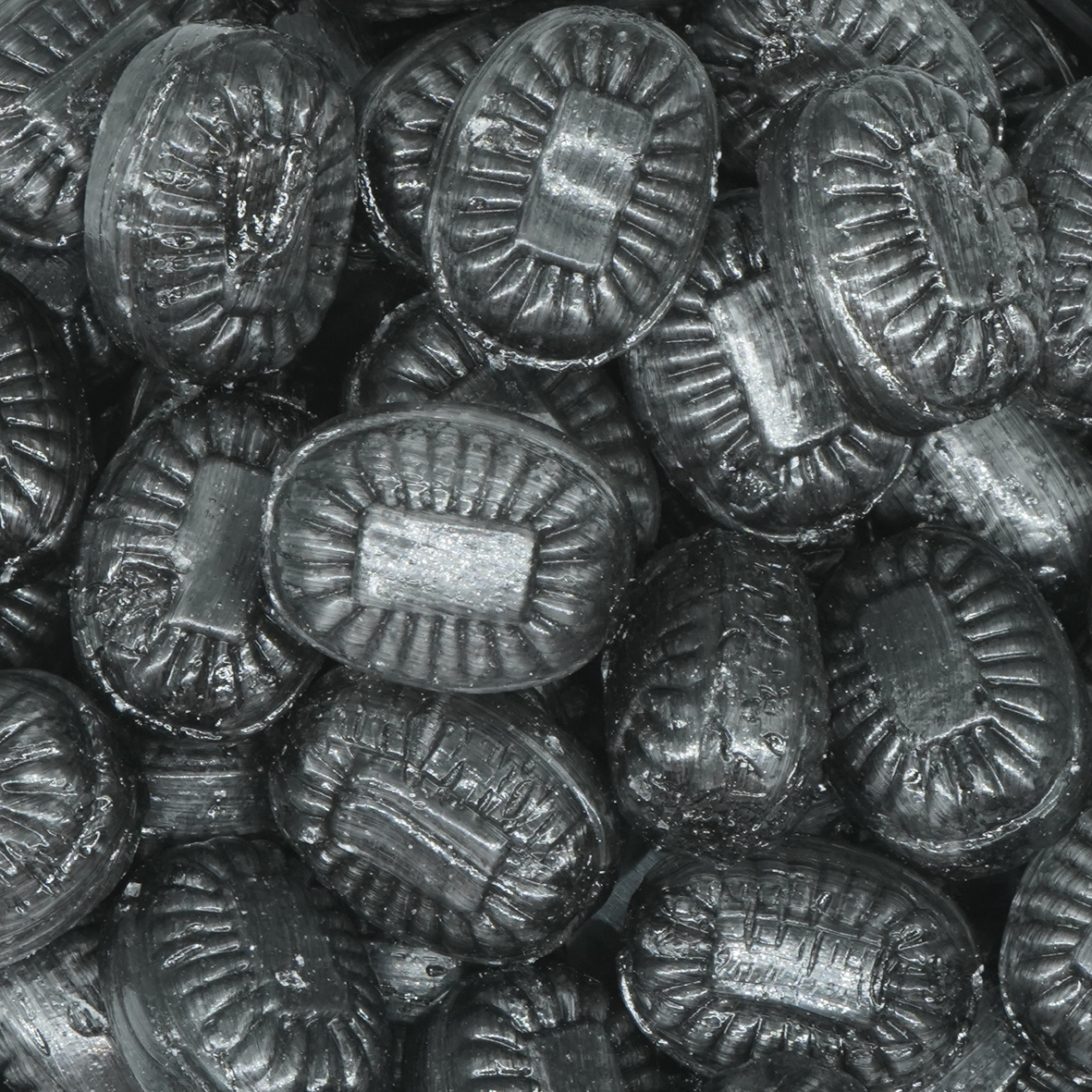 Minipose med 3 stk. Bolsjer - I komposterbar folie - Lakridsbolsjer