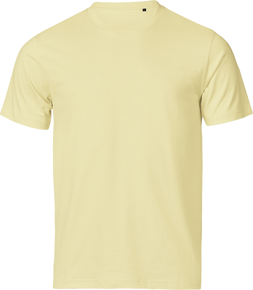 LABELFREE Urban Luxury Tee, Tee Jays - Økologisk Bomuld - Lyse Gul