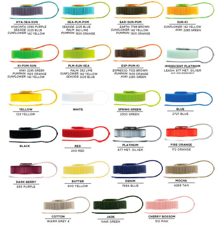 NALGENE Drikkeflaske, 1 Ltr. - 50% rPet - Farve eksempler