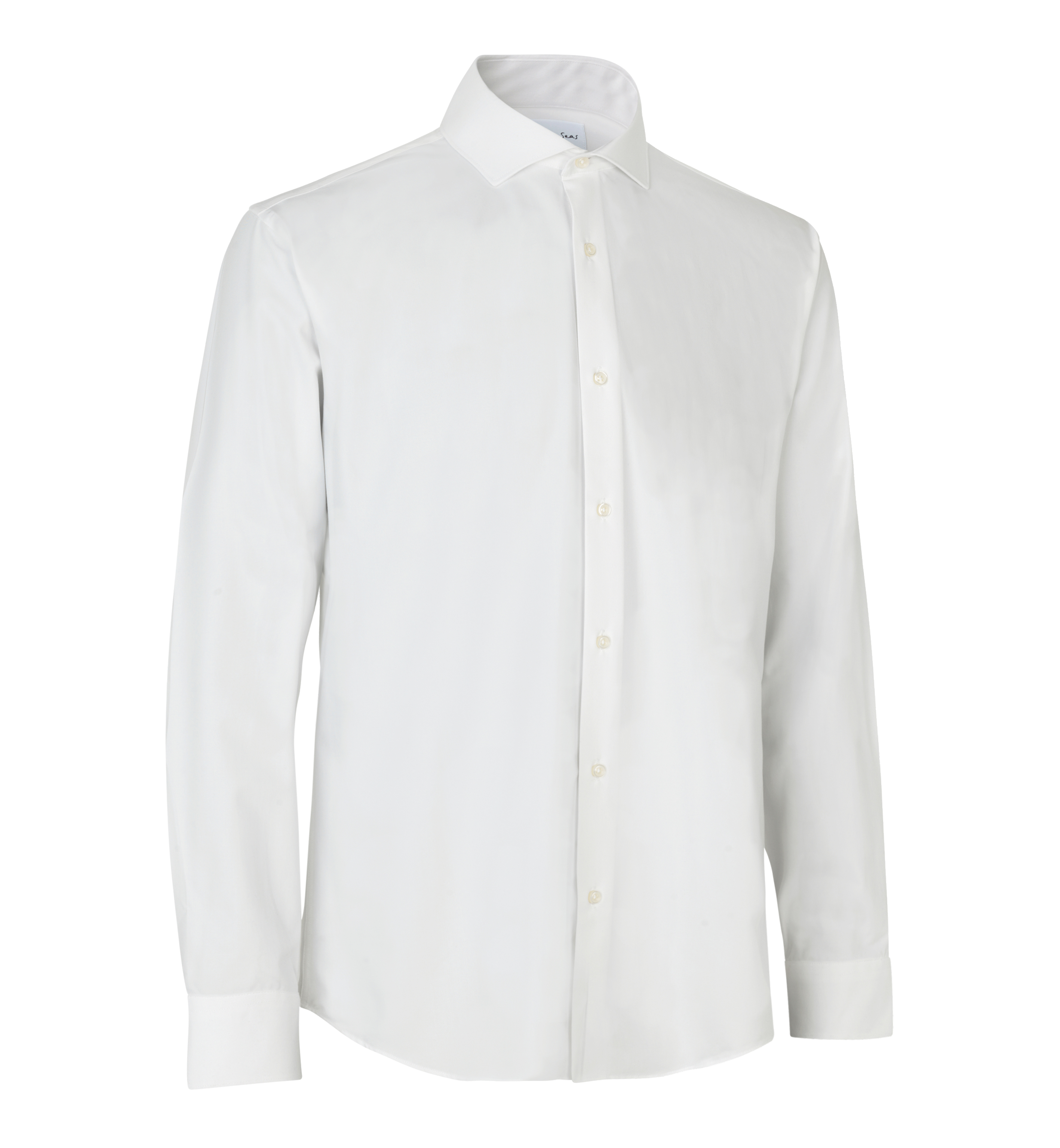 SEVEN SEAS Hybrid Skjorte, Herre - Hvid