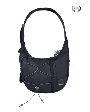 KINTOBE Haze Crossbody taske - rPet - Sort