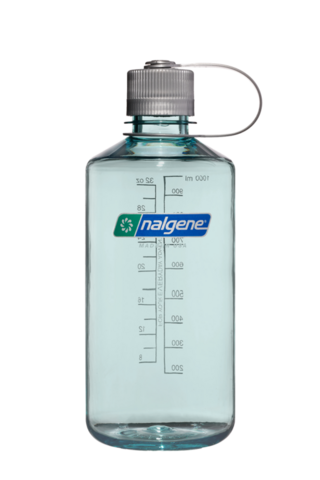 NALGENE Drikkeflaske 1 ltr. -  32 oz (smal åbning) 50% rPet - Lyseblå