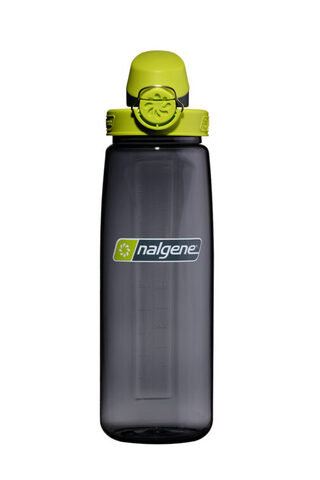 NALGENE On-The-Fly Drikkeflaske 24 oz- 0,7 L  OTF 50% genbrugsmaterialer  (bred åbning) - Mørkegrå
