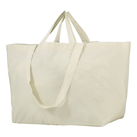 Ekstra Stor Shopper - Recycled Bomuld/Polyester Mix - Creme