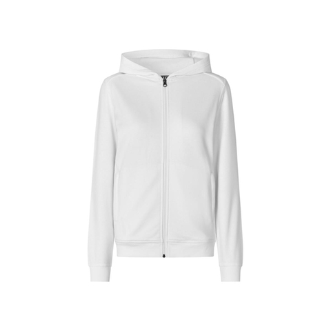 ID PRO Wear CARE Sweatshirt | hoodie | zip | dame - Hvid