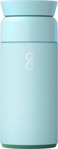 Ocean Bottle 350 ml termokrus - Genbrugs Rustfri Stål - Lyseblå