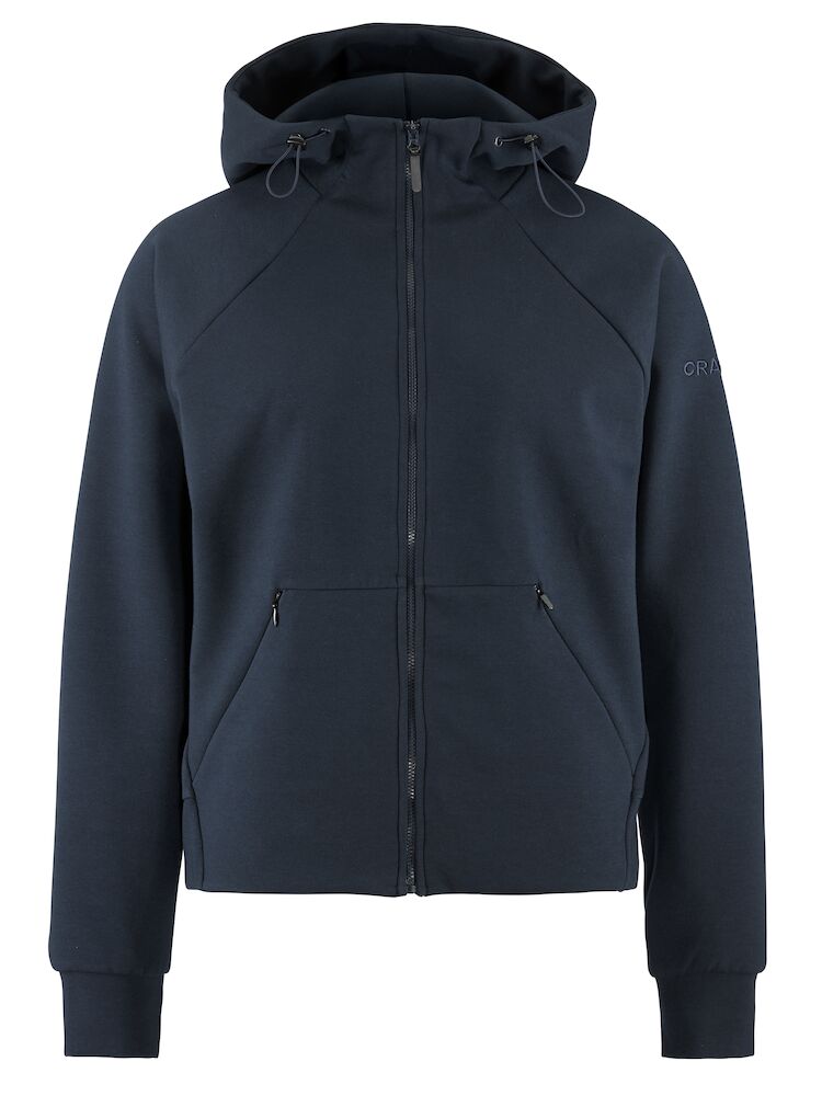CRAFT ADV Join FZ Hoddie, Dame - 48% rPet - Navy