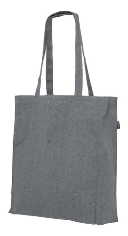 Mulepose - med langhank - Recycled Bomuld/Polyester Mix - Grå