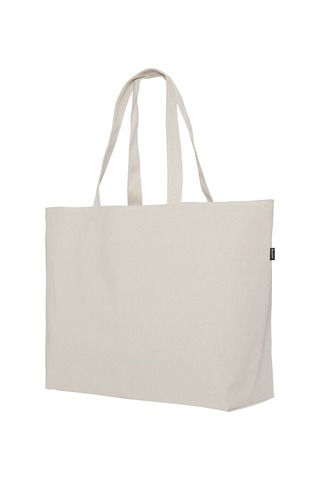 Ekstra Stor Shopper - Recycled Bomuld/Polyester Mix - Natur
