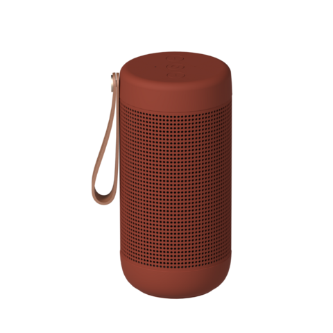 KREAFUNK aCOUSTIC Aura højttaler - rPet - Terracotta