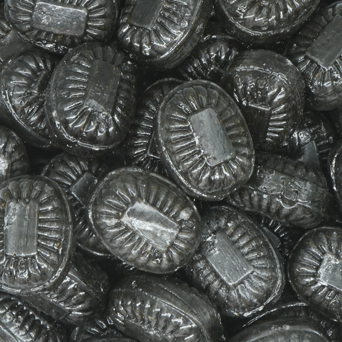 Minipose med 3 stk. Bolsjer - I komposterbar folie - Lakrids med peber