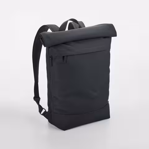 Simplicity Roll-Top Rygsæk - 100 % genanvendt 600D polyester - Grå