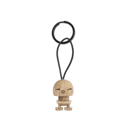 Hoptimist Nøglering Bimble Raw oak - Certificeret træ