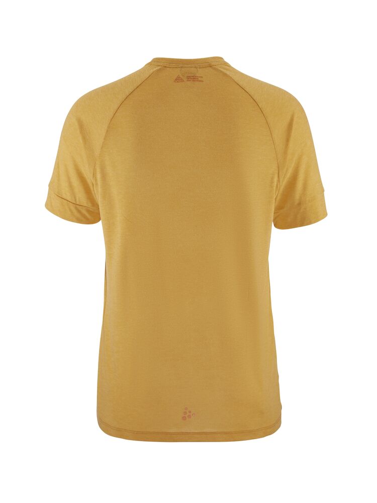 CRAFT Uld SS T-shirt, Herre - rPet-Khaki