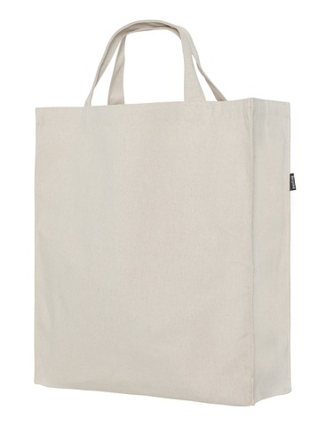 Mulepose med kort hank - Recycled Bomuld/Polyester Mix