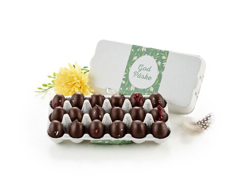 Æggebakke 18 stk. Økologiske Marcipanæg (180 g.)