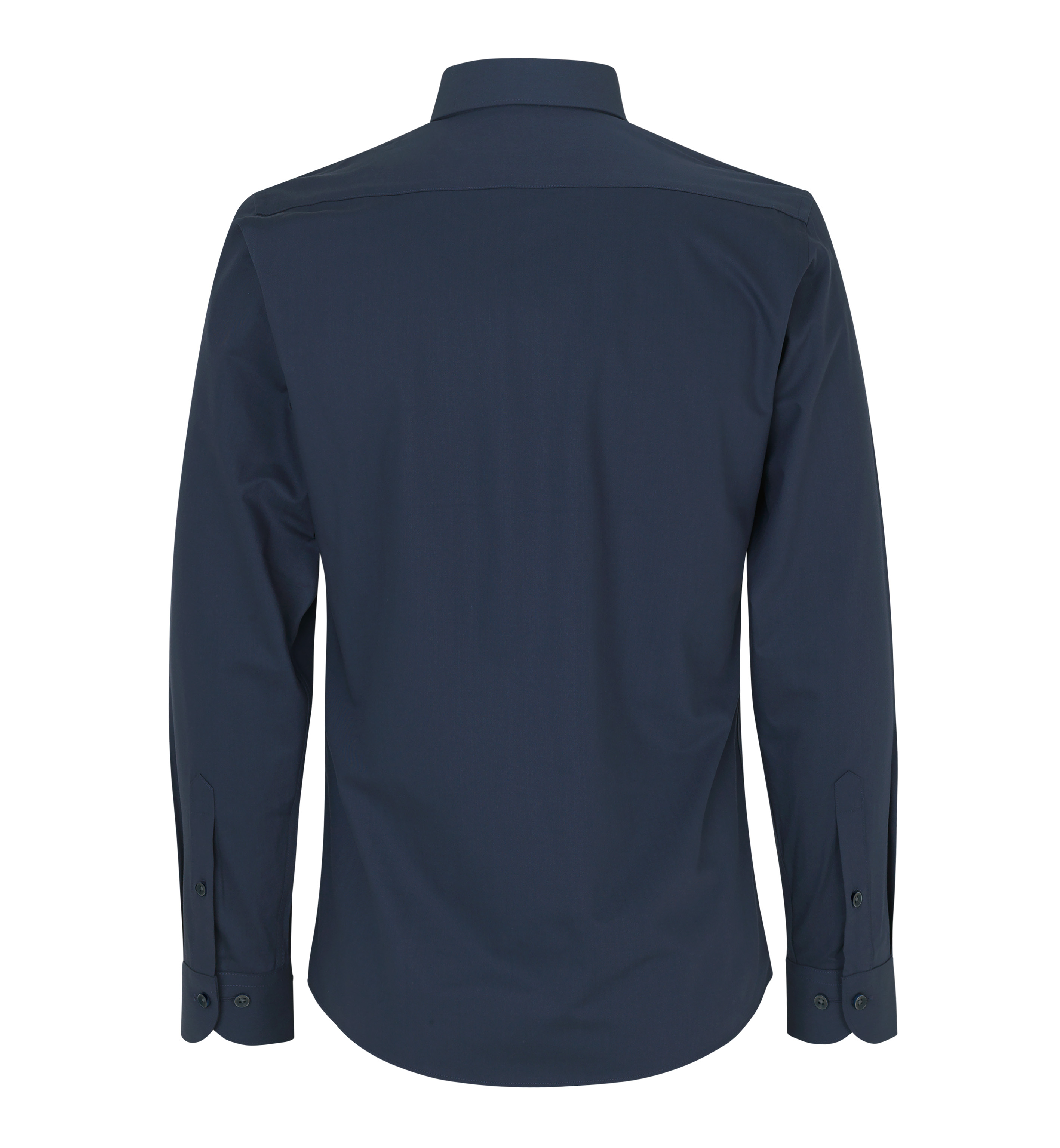 SEVEN SEAS Hybrid Skjorte - Slim-Navy