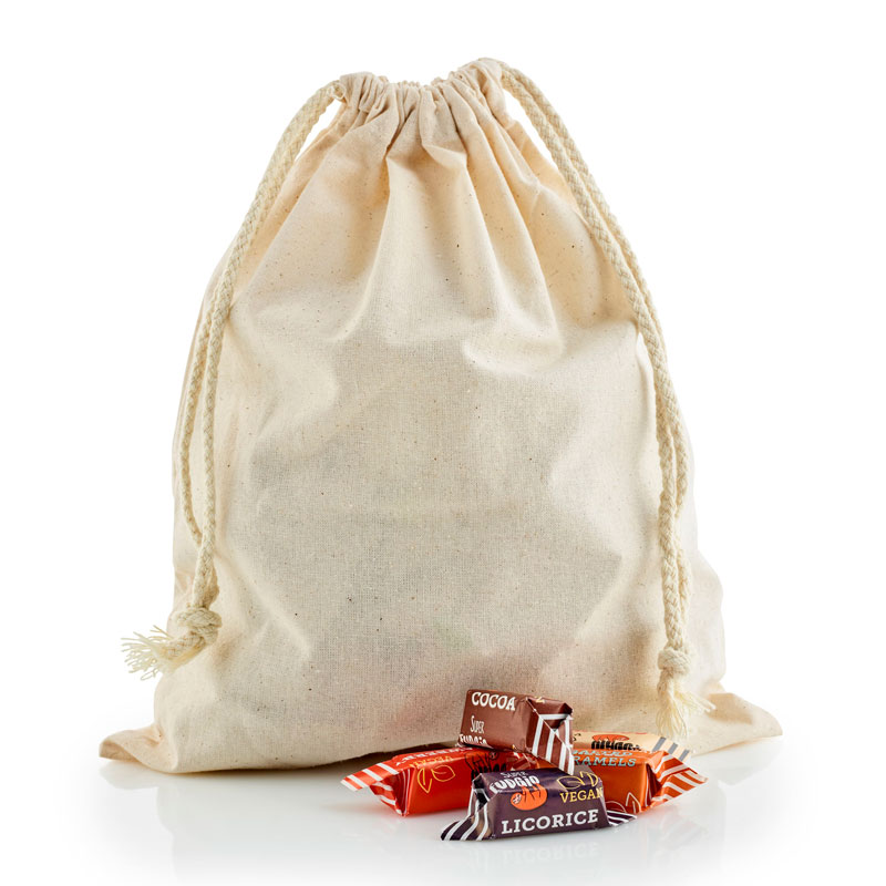 Økologisk og Veganske Fudge i Bomuldspose - 475 g.