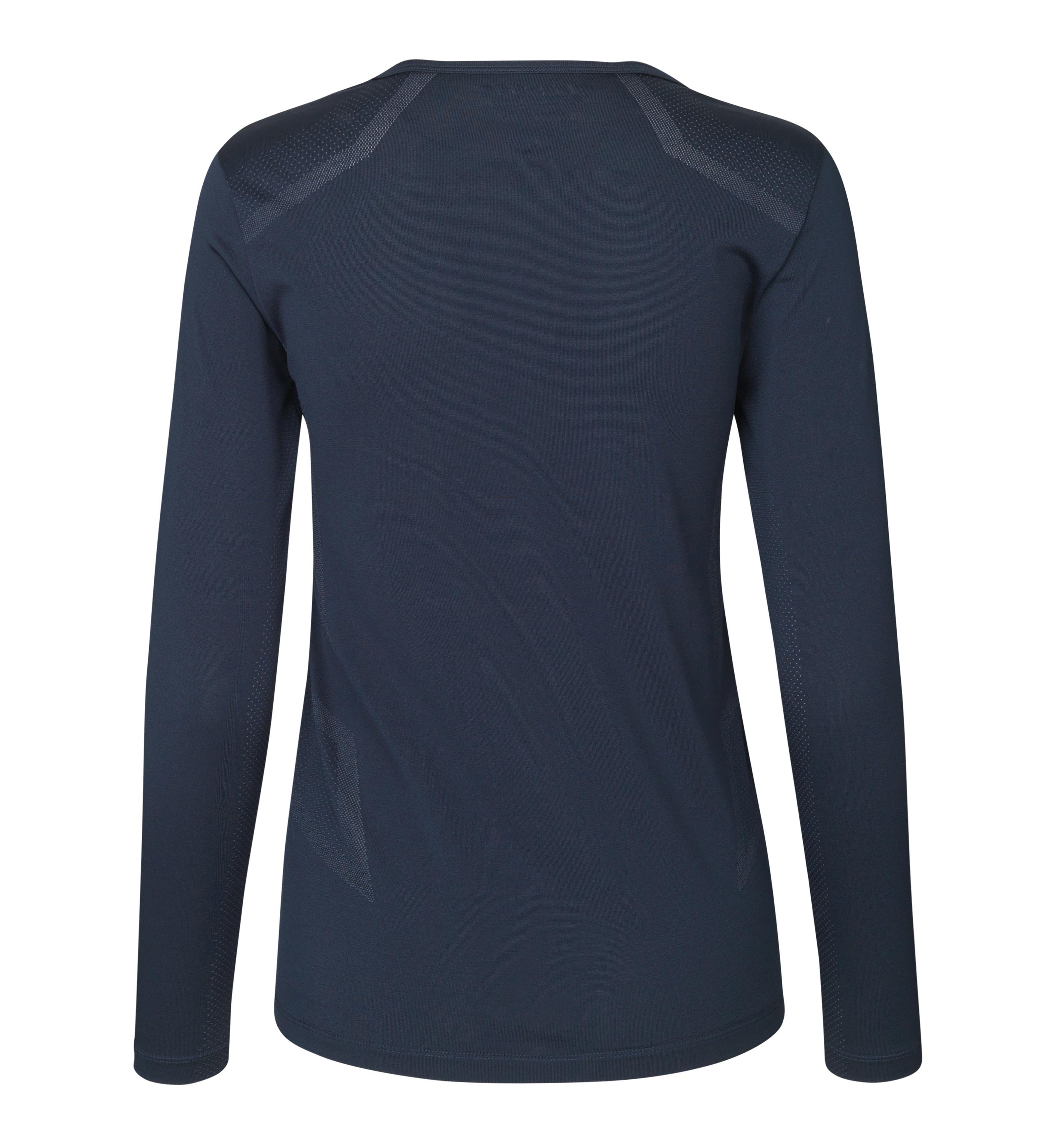 GEYSER long-sleeved T-shirt, seamless, dame - rPet-Navy