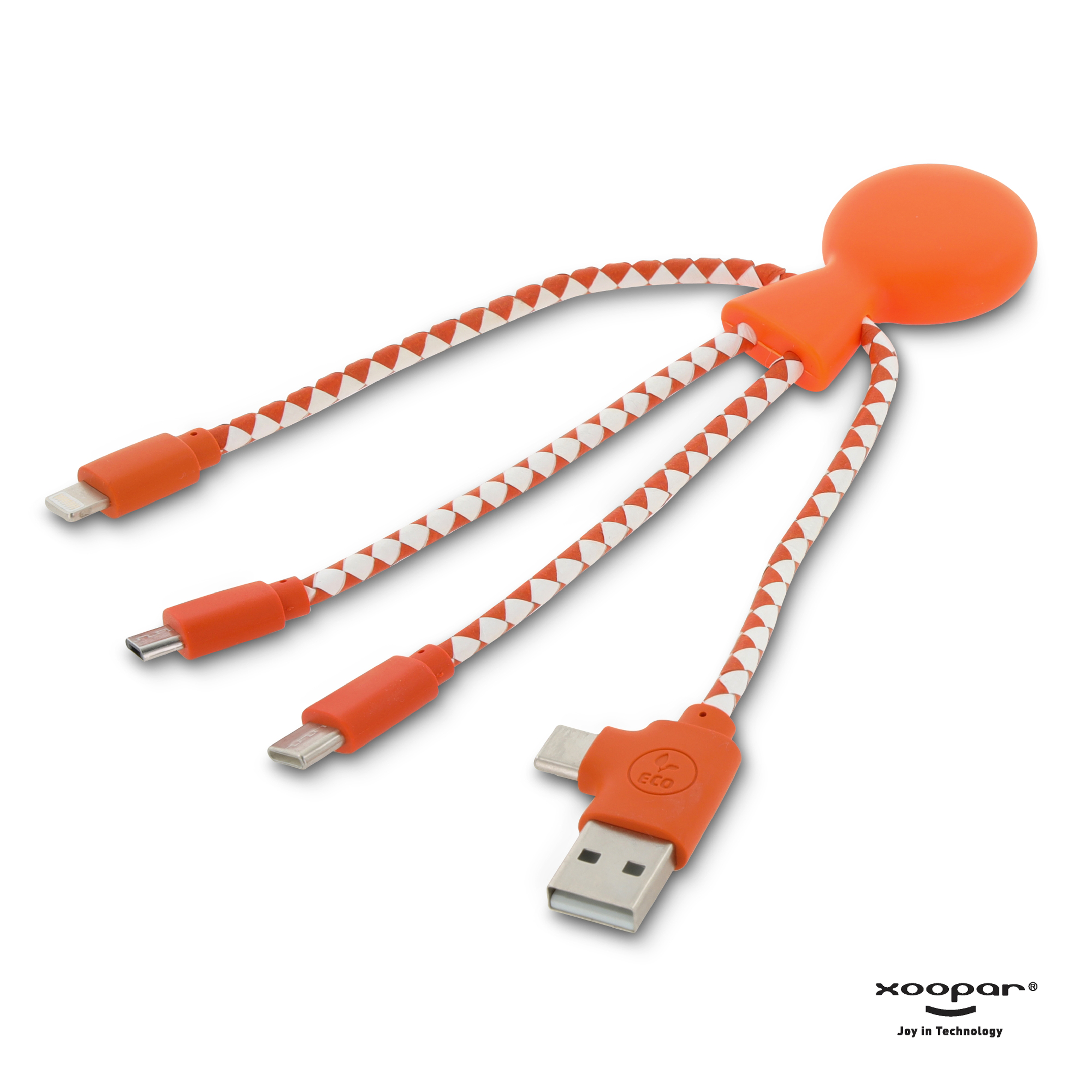 Xoopar Mr. Bio Charging cable - rPet