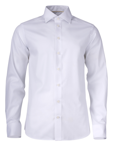 J. HARVEST & FROST YB50 Twill Slim Skjorte - Herre