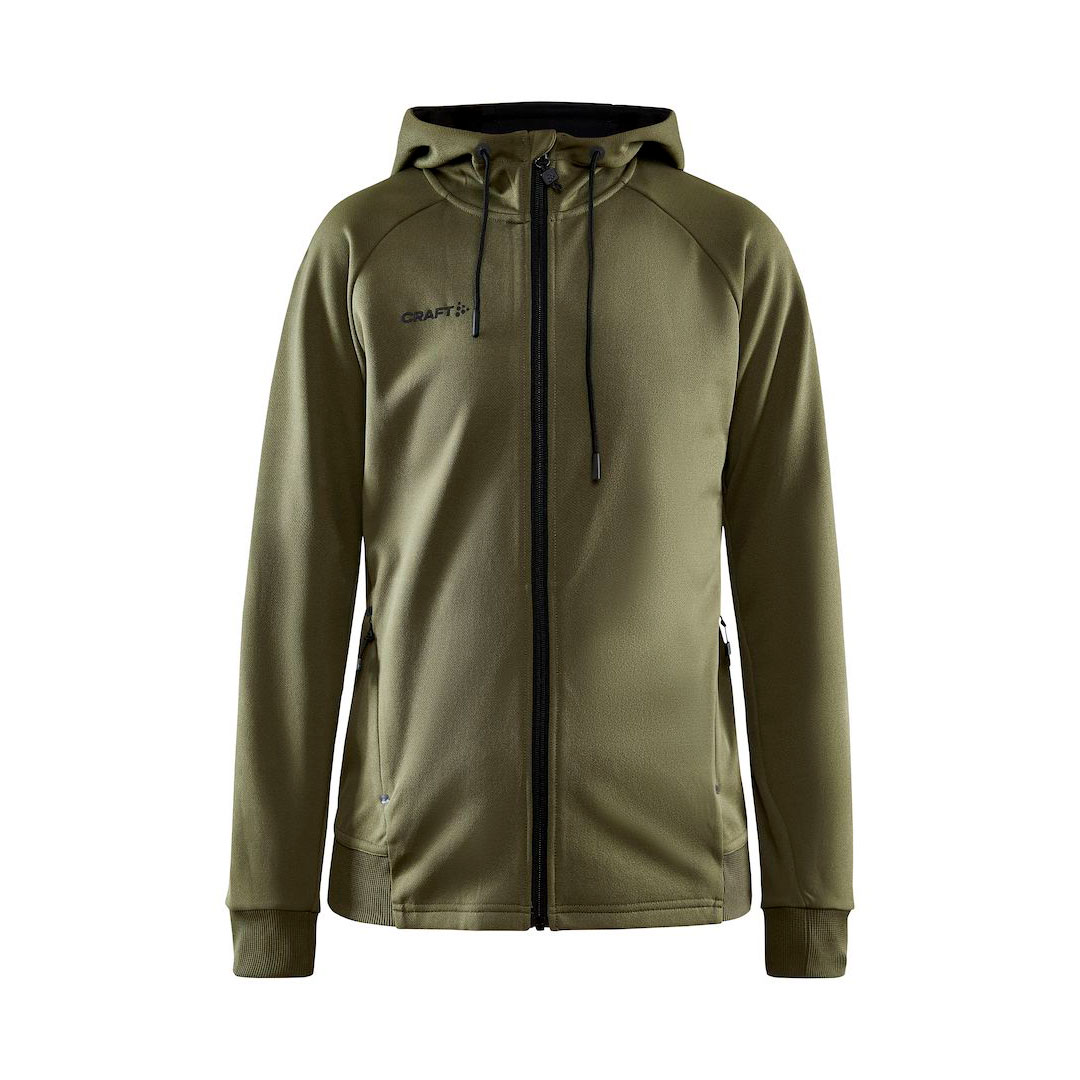 CRAFT ADV Unify FZ Hættetrøje Dame - rpet-Grøn