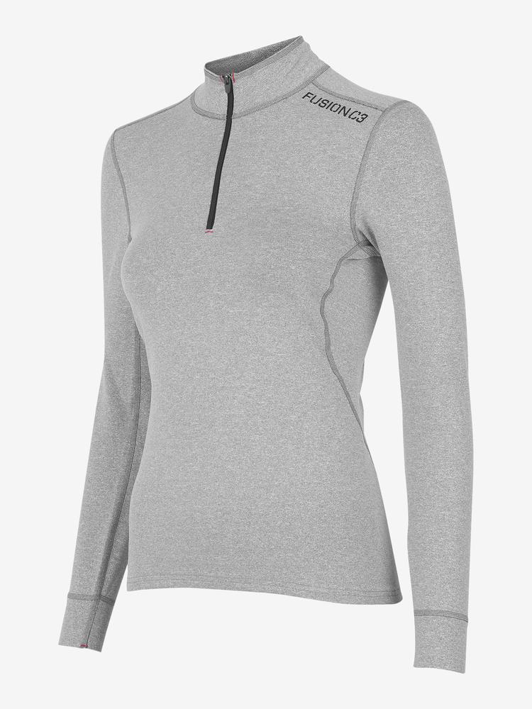 FUSION Løbetrøje, dame-Lysegrå