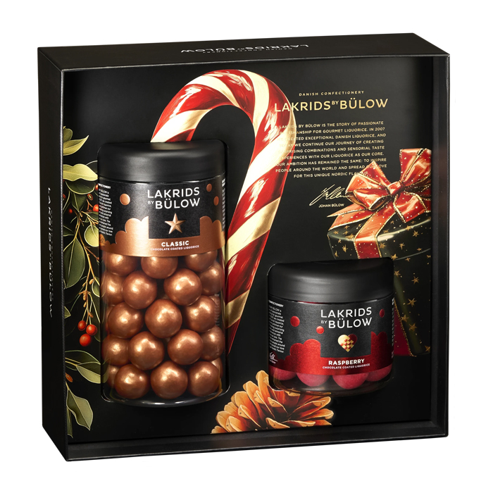 LAKRIDS BY BÜLOW Black Box REG/SMALL Classic Caramel/Crispy Raspberry