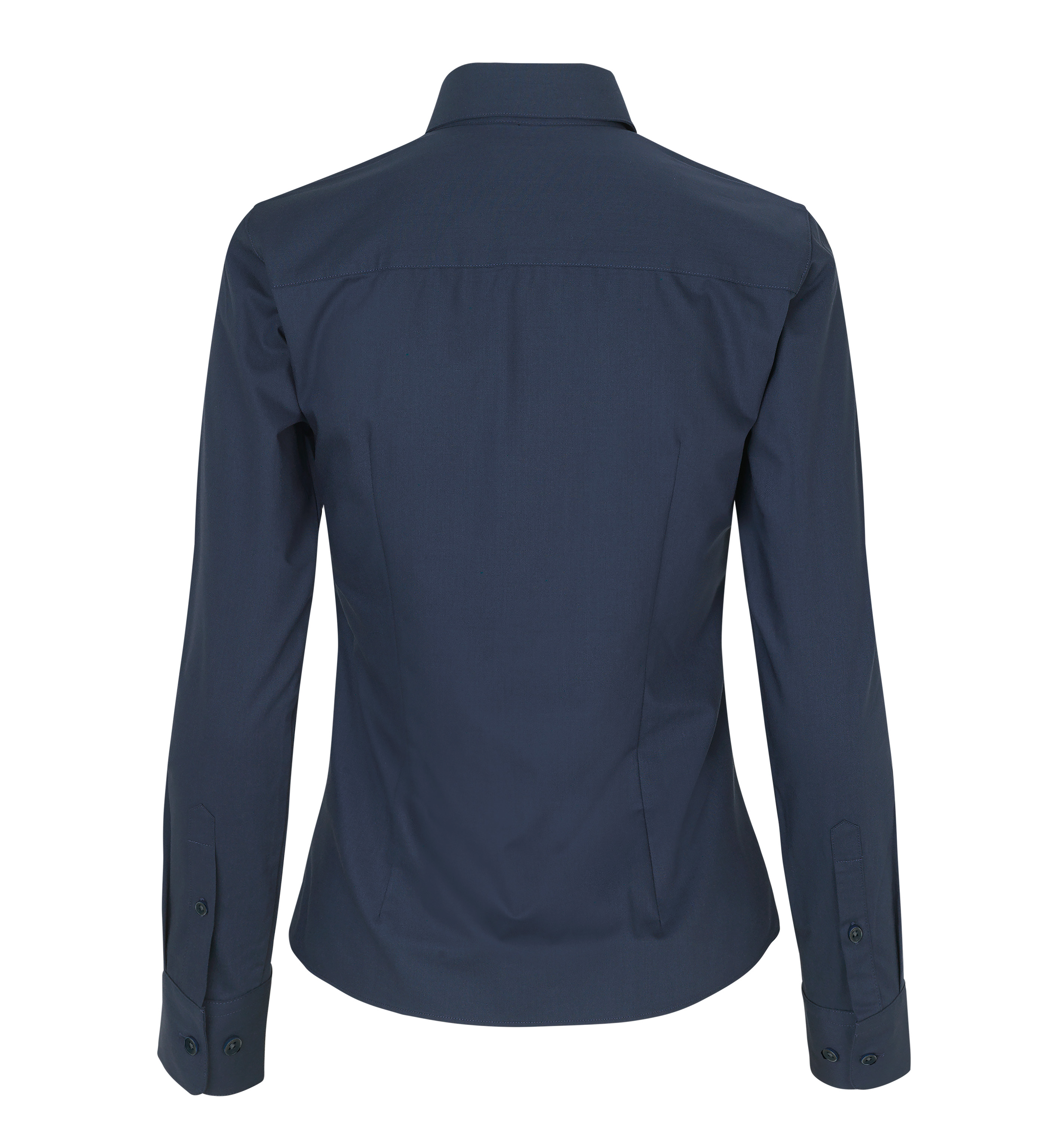 Seven Seas Hybrid Skjorte, Dame-Navy