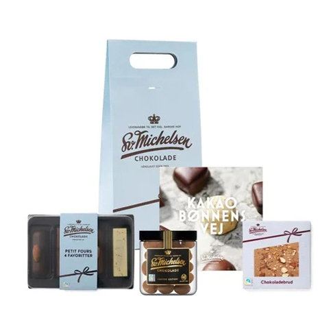 SV. MICHELSEN - Gavepose med chokolade - Fairtrade