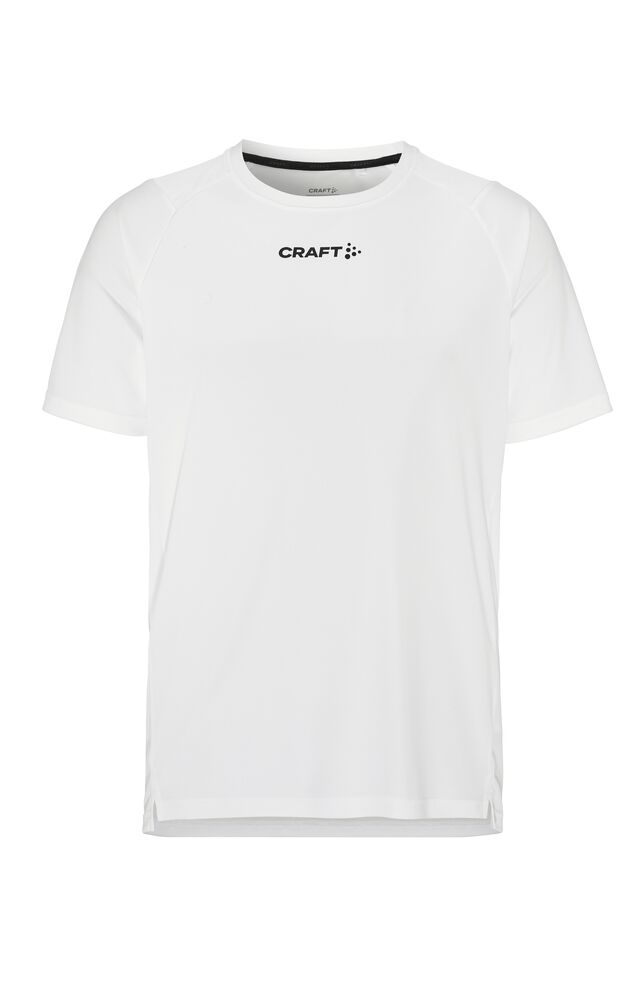 CRAFT Rush 2.0 Ss Løbe T-shirt - Herre - rPet-Hvid