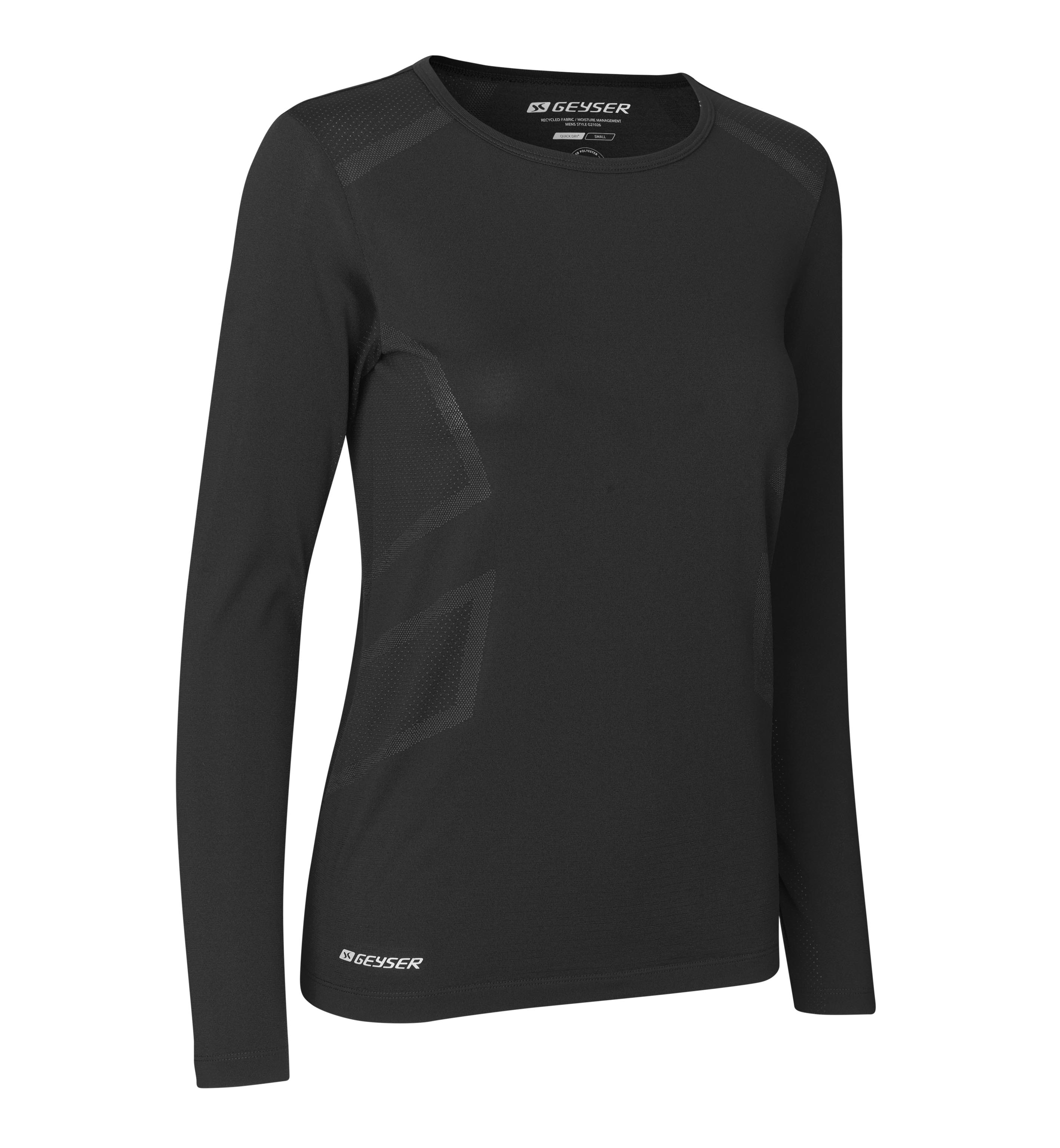 GEYSER long-sleeved T-shirt, seamless, dame - rPet-Sort