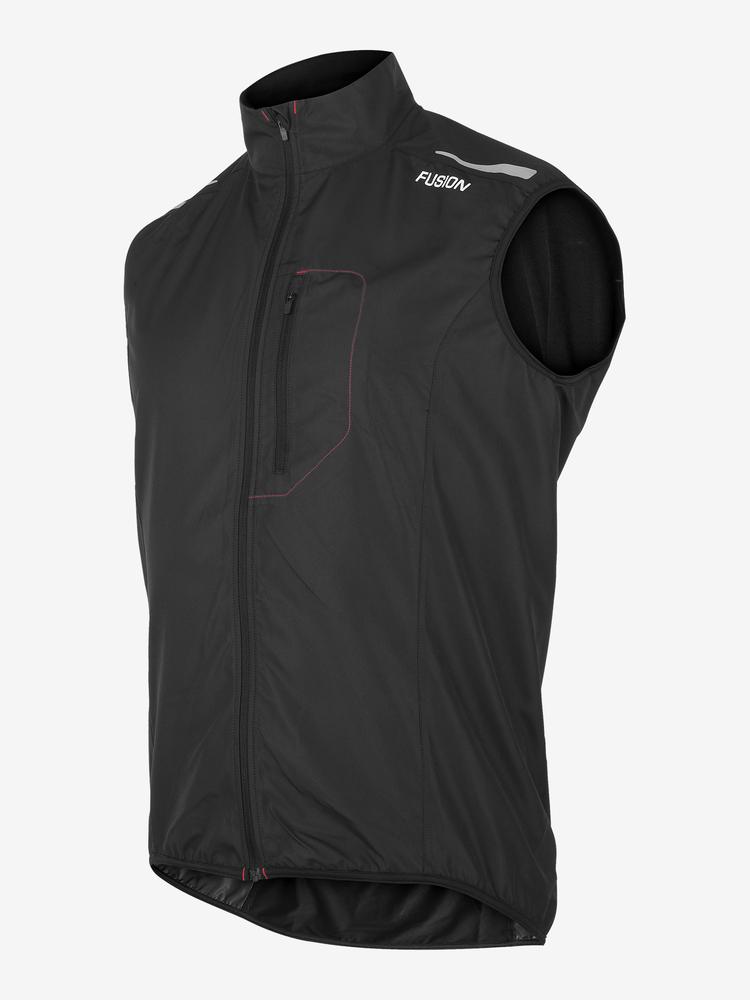FUSION Løbe Vest, herre-Sort