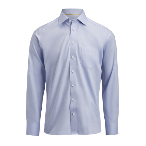 J. HARVEST & FROST YB50 Twill Pocket Slim Skjorte - Herre