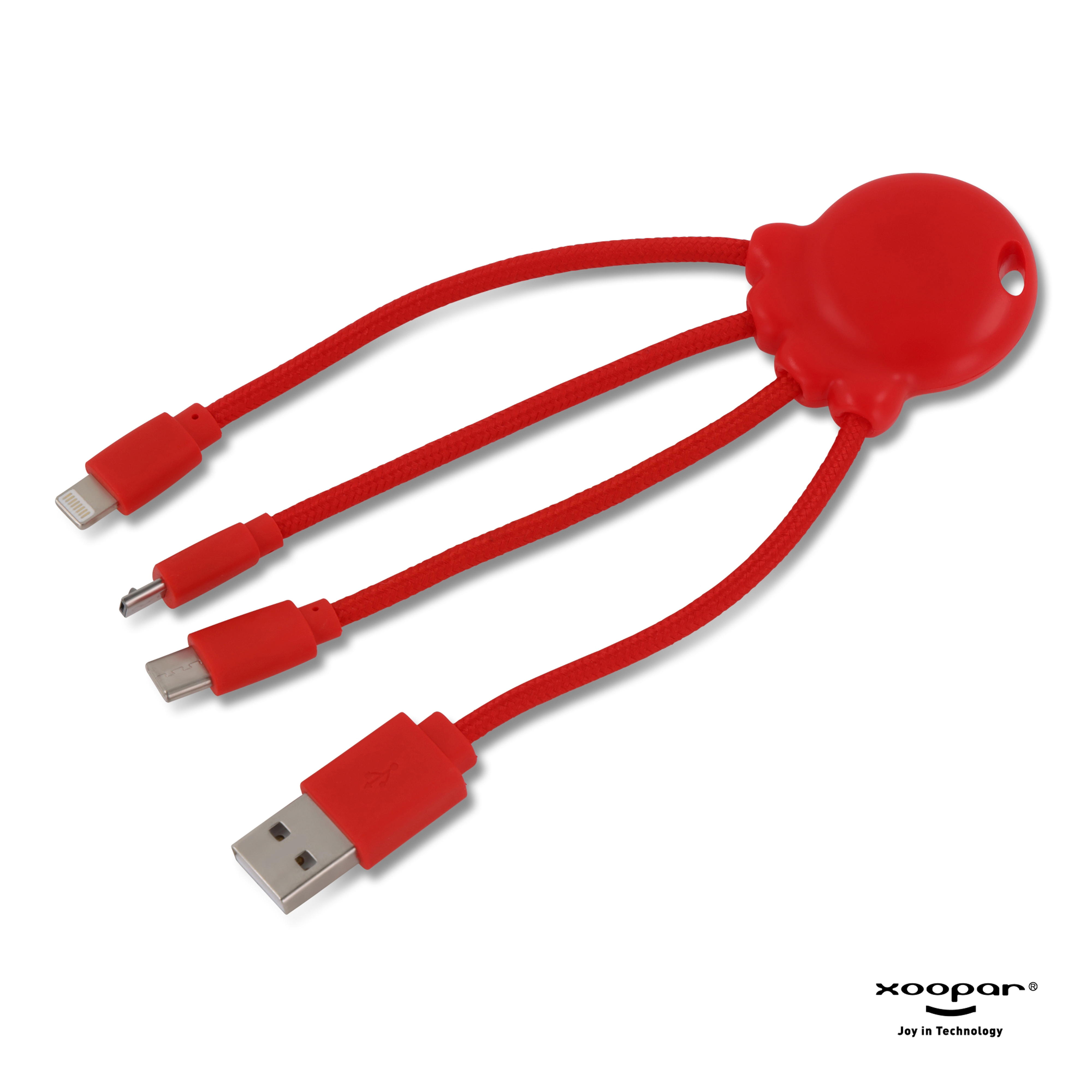 Xoopar Octopus Charging cable - rPet
