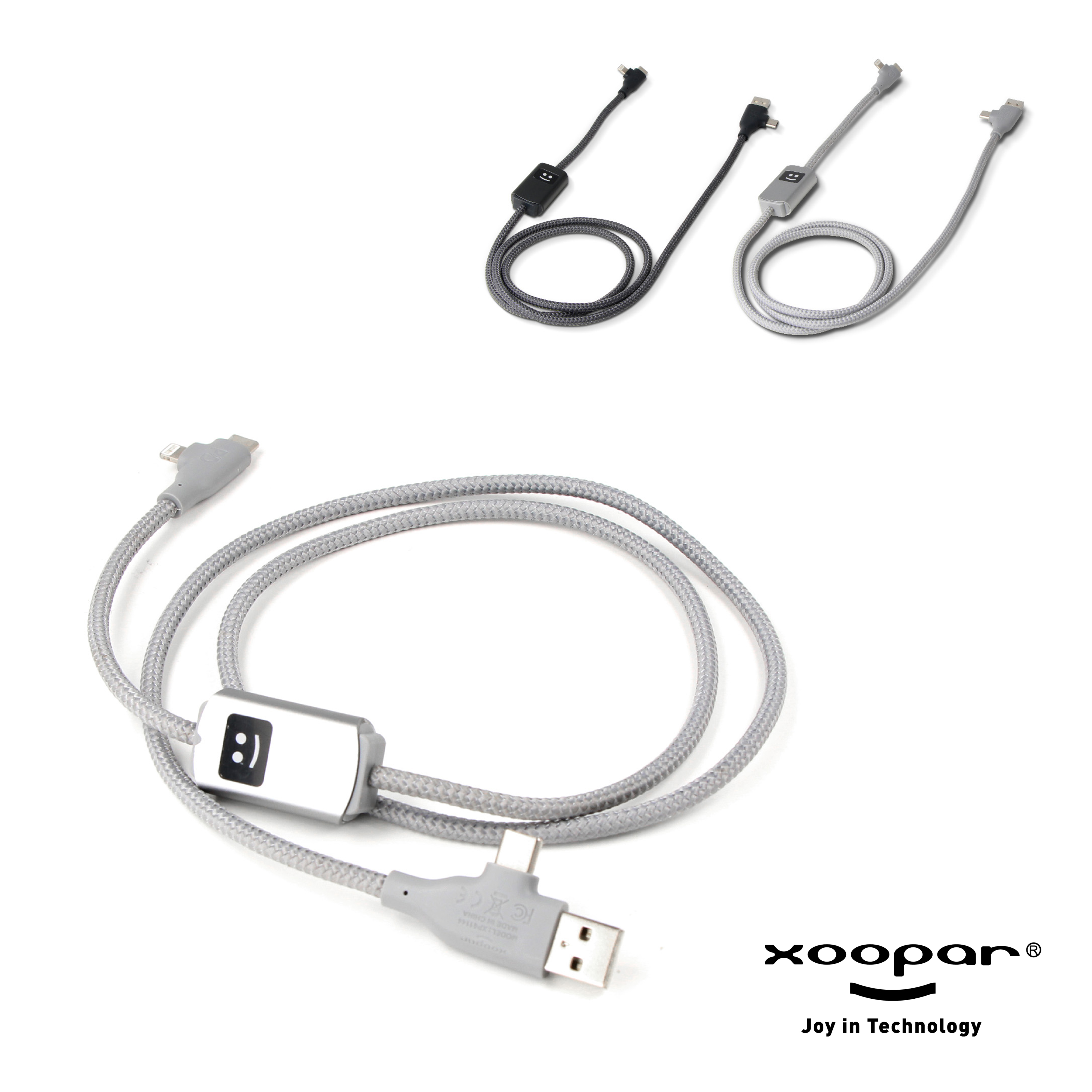 Xoopar Allure GRS PD-kabel med dataoverførsel - rPet