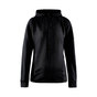 CRAFT ADV Unify FZ Hættetrøje Dame - rpet - Sort