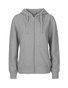 NEUTRAL Dame Zip Hoodie, 100% Økologisk Fairtrade Bomuld - Grå melange