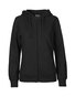 NEUTRAL Dame Zip Hoodie, 100% Økologisk Fairtrade Bomuld - Sort