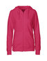 NEUTRAL Dame Zip Hoodie, 100% Økologisk Fairtrade Bomuld - Pink
