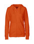 NEUTRAL Dame Zip Hoodie, 100% Økologisk Fairtrade Bomuld - Orange