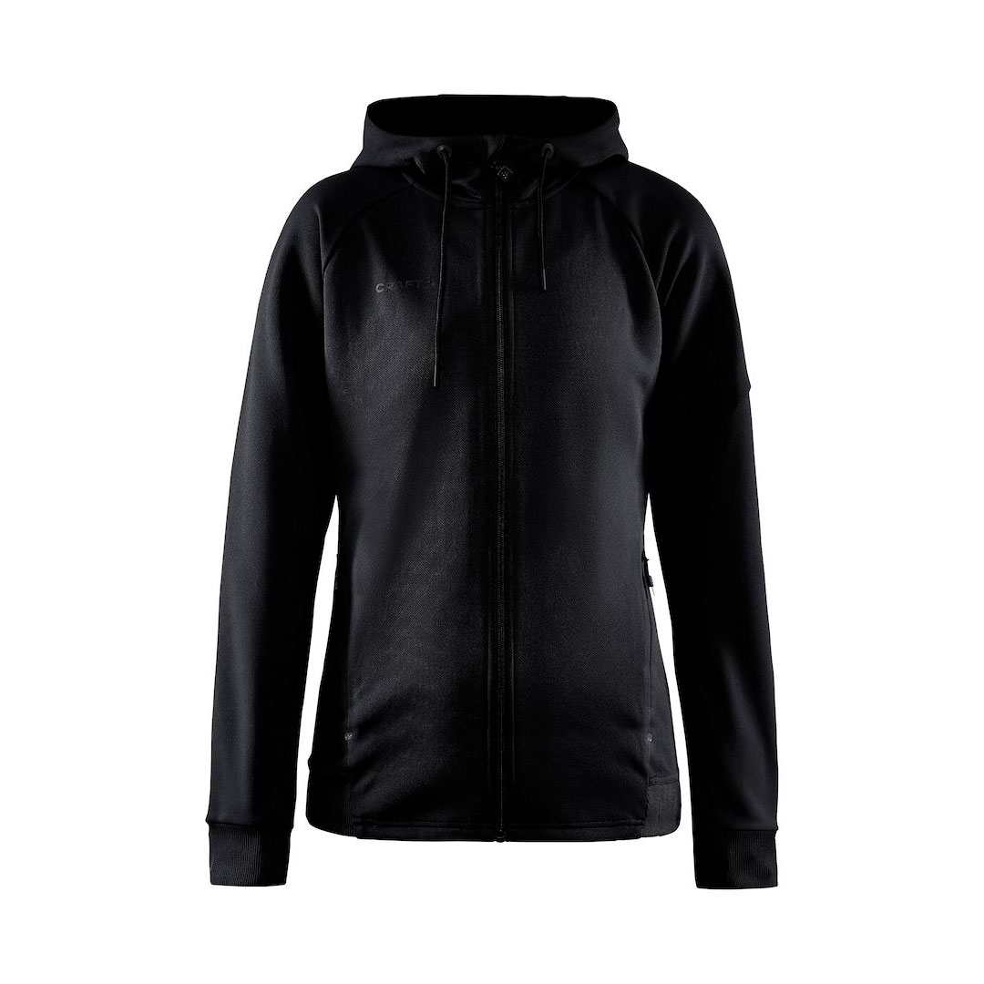 CRAFT ADV Unify FZ Hættetrøje Dame - rpet-Sort