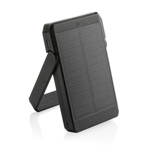 Skywave 5000 mAh 10W trådløs solcelle powerbank i RCS rplast