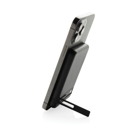 Zen RCS rplastic 5000 mah 5W magnetisk Bambus Powerbank-Sort