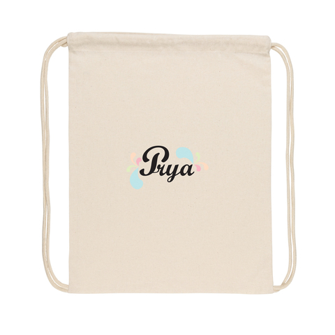 Impact AWARE™ snøre rygsæk i genanvendt bomuld 145gr