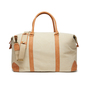 VINGA Bosler dufflebag i lærred - Beige