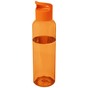 Sky 650 ml vandflaske af genvundet plast - Orange